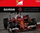 Kimi Räikkönen, Bahreyn 2016 Grand Prix, Ferrari ile ikinci sırada